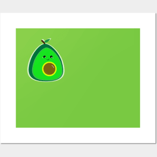 Cute funny avocado Posters and Art